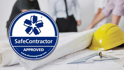 Accreditation to SafeContractor for achieving excellence in health and safety in the workplace