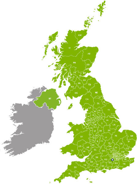 Map Kampmann UK