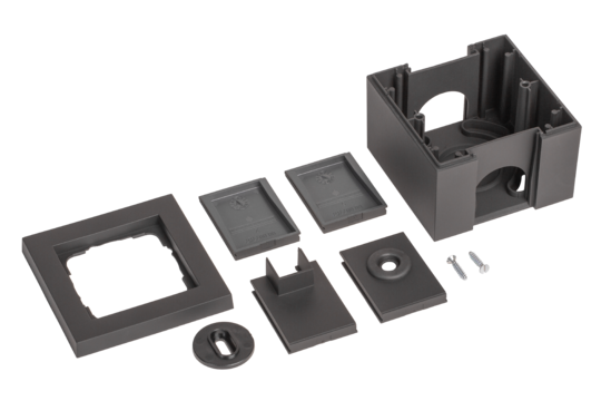 Surface-mounted housing