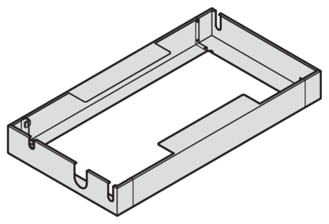 Under-ceiling frame