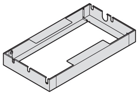 Under-ceiling frame