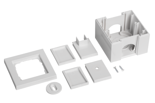 Surface-mounted housing