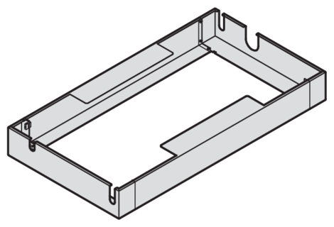Under-ceiling frame