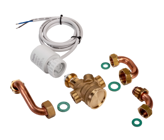 Differential pressure-independent valve kit