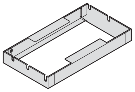Under-ceiling frame