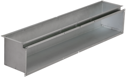 Air duct, 90° angled