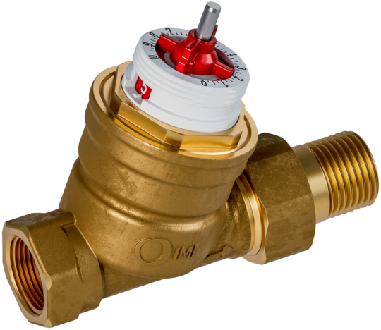 Differential pressure-independent thermostatic valve