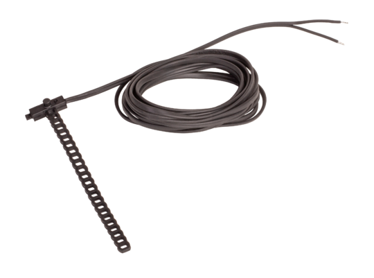 Clip-on temperature sensor