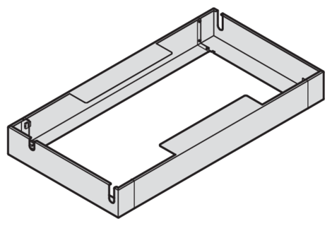 Under-ceiling frame