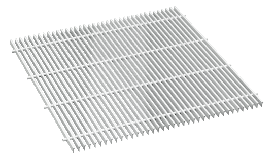 Recirculating air grille