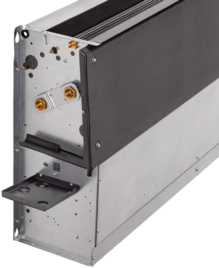 Valve condensate tray, wall-mounted