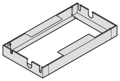 Under-ceiling frame