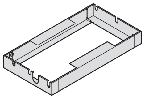 Under-ceiling frame