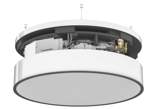Kadius in white with open case